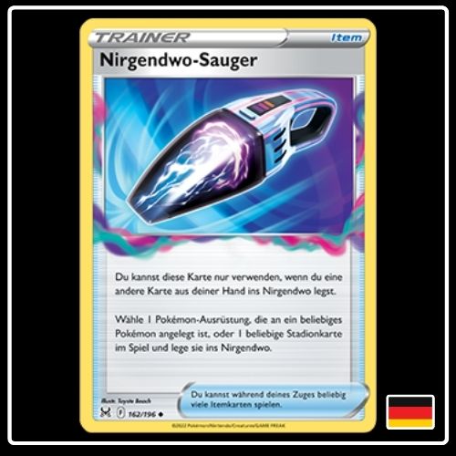 Nirgendo-Sauger 162/196 Pokemon Verlorener Ursprung