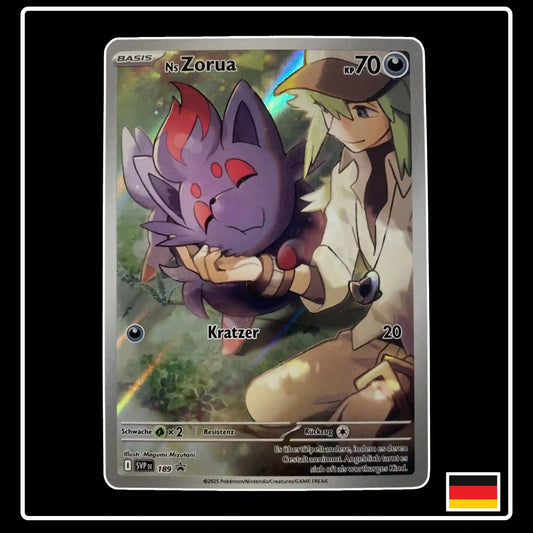 Ns Norua Illustration Rare SVP DE 189 SV Black Star Promo