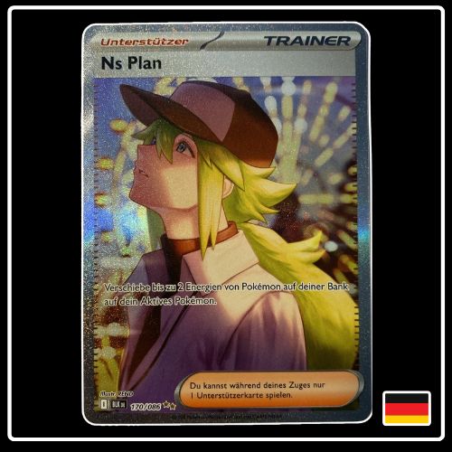 Ns Plan Trainer SIR 170/086 Pokemon Schwarze Blitze