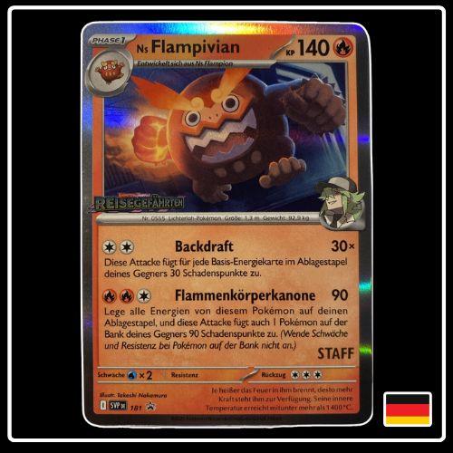 Ns Flampivian STAFF Reisegefährten SVP DE 181 SV Black Star Promo