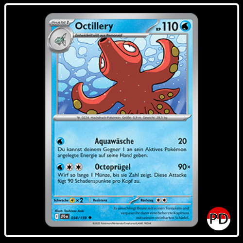 Octillery 034/159 Pokemon Reisegefährten