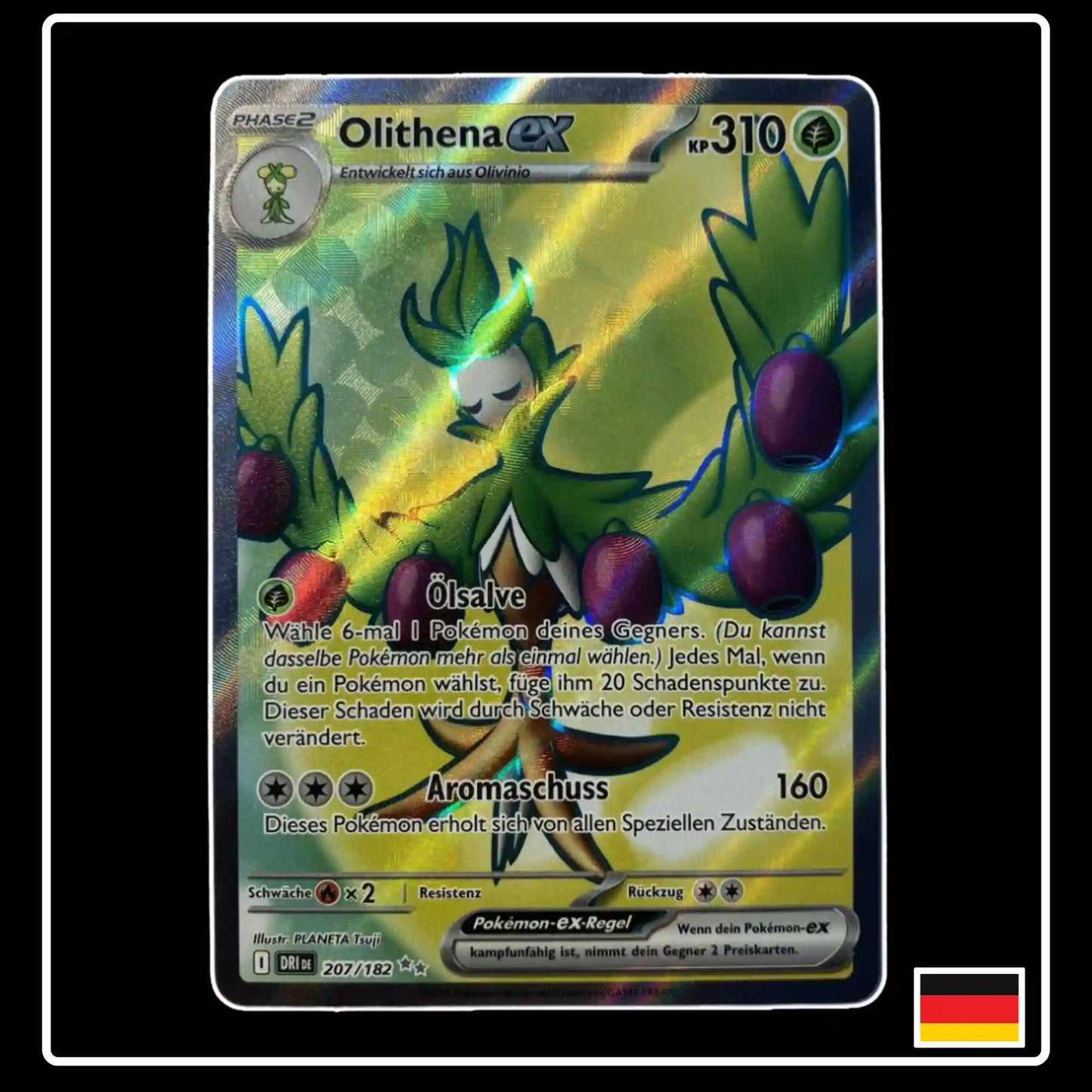 Olithena ex 207/182 Pokemon Ewige Rivalen