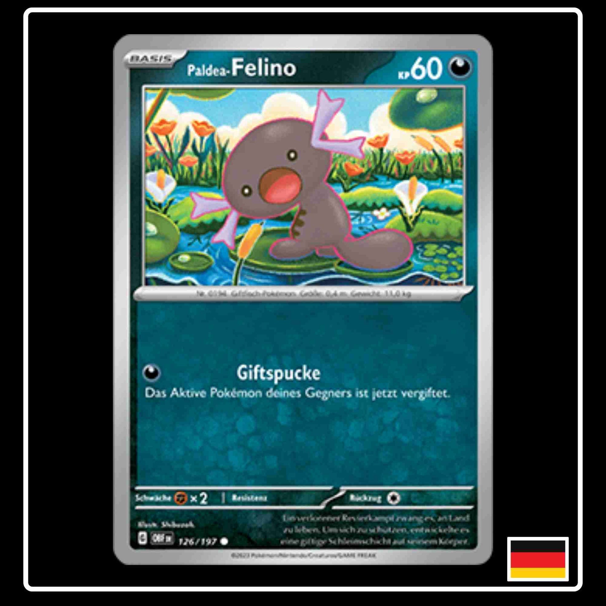 Pokemon Karte Paldea-Felino