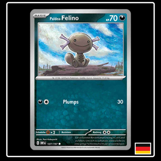 Pokemon Karte Paldea-Felino