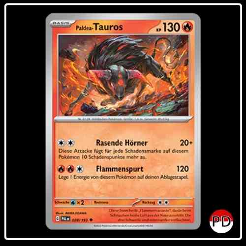 Paldea-Tauros 028/193 Pokemon