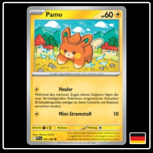 Pamo 032/094 Pokemon Fatale Flammen