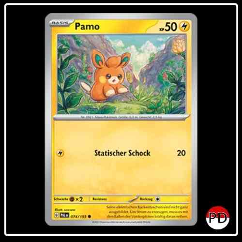 Pamo 074/193 Pokemon Entwicklungen in Paldea