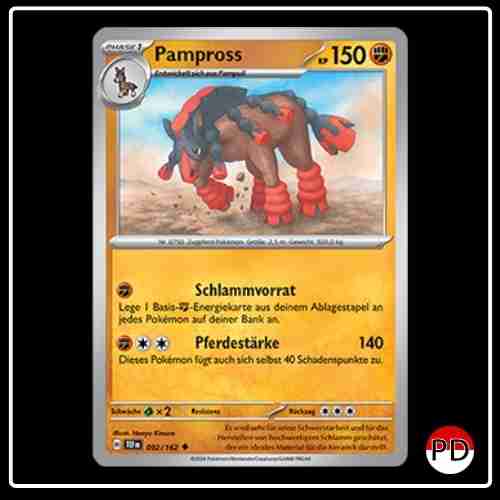 Pampross 092/162 Pokemon Gewalten der Zeit
