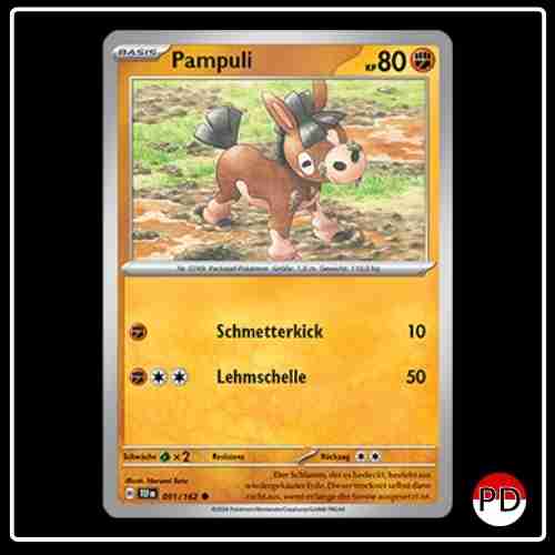 Pampuli 091/162 Pokemon Gewalten der Zeit
