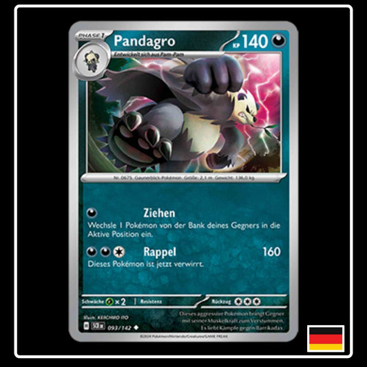 Pandagro 093/142 Pokemon Stellarkrone