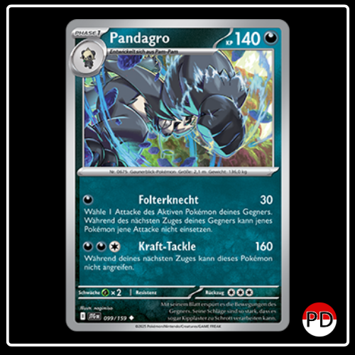 Pandagro 099/159 Pokemon Reisegefährten