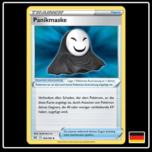 Panikmaske 165/196 Pokemon Verlorener Ursprung