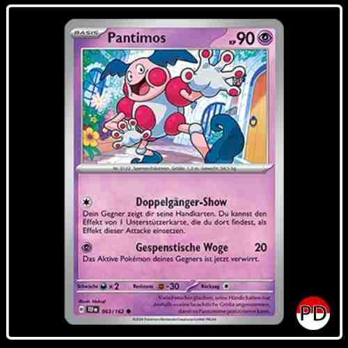 Pantimos 063/162 Pokemon Gewalten der Zeit