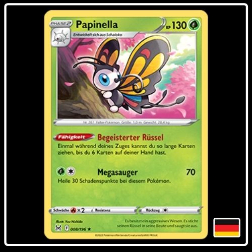 Papinella 008/196 Pokemon Verlorener Ursprung
