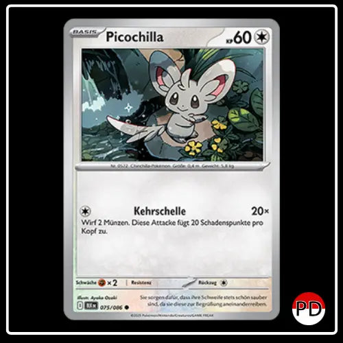 Picochilla 075/086 Pokemon Schwarze Blitze
