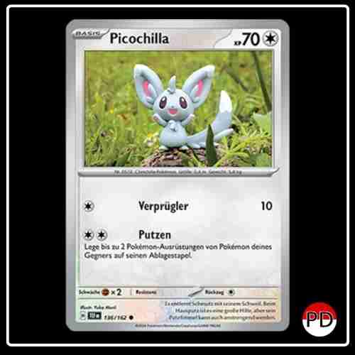 Picochilla 136/162 Pokemon Gewalten der Zeit
