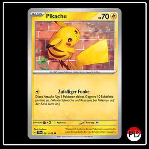 Pikachu 051/162 Pokemon Gewalten der Zeit