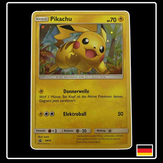 Pokemon Karte mit Pikachu