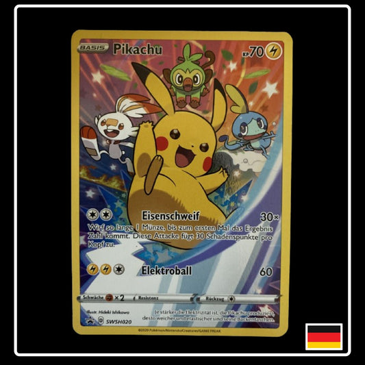 Pikachu Karte SWSH020 Deutsch