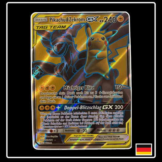 Pikachu & Zekrom GX