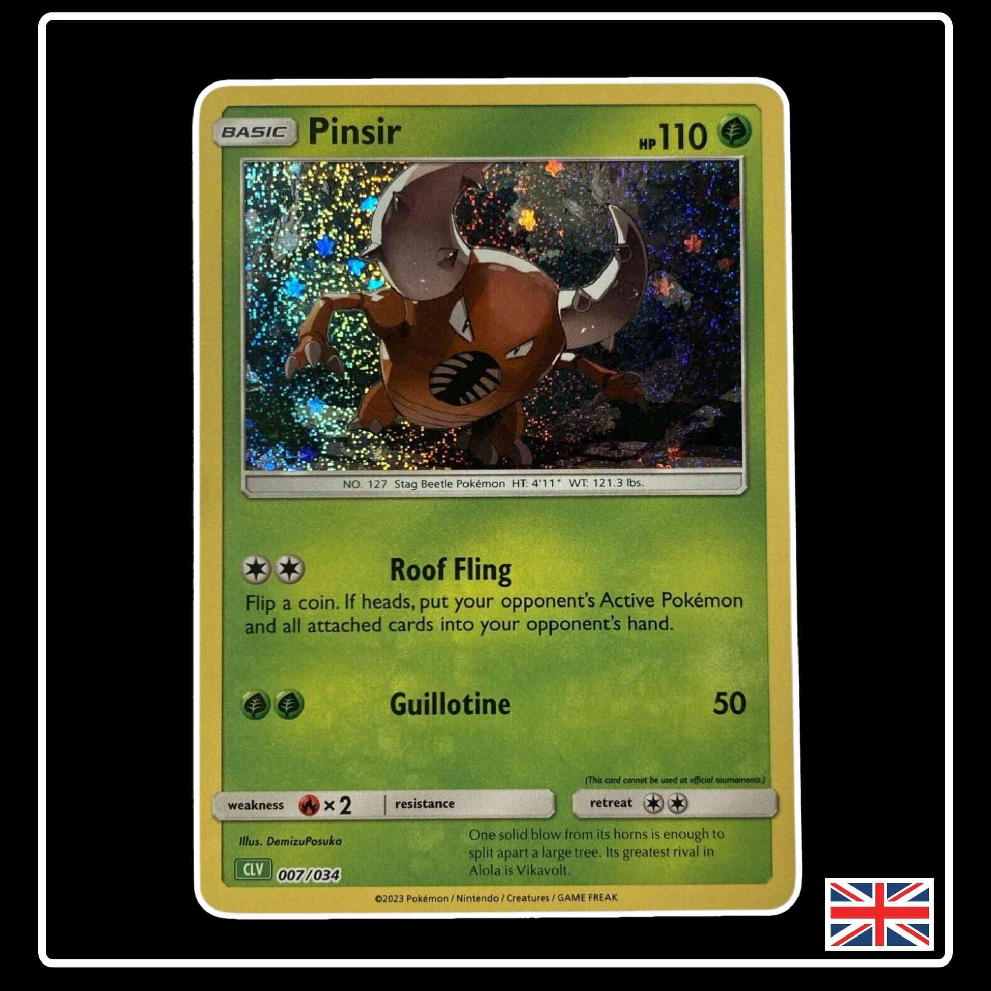 Pinsir 007/034 Pokemon TCG Classic Collection