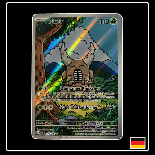 Pinsir Art Rare 168/167 aus dem Pokemon Set Maskeraden im Zwielicht