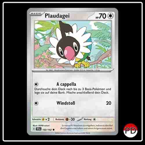 Plaudagei 132/162 Pokemon Gewalten der Zeit