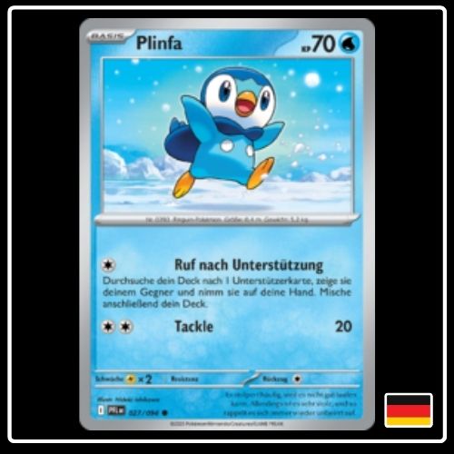 Plinfa 027/094 Pokemon Fatale Flammen