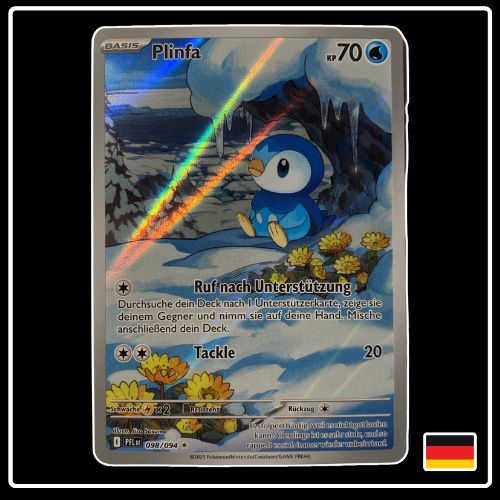 Plinfa Illustration Rare 098/094 Pokemon Fatale Flammen