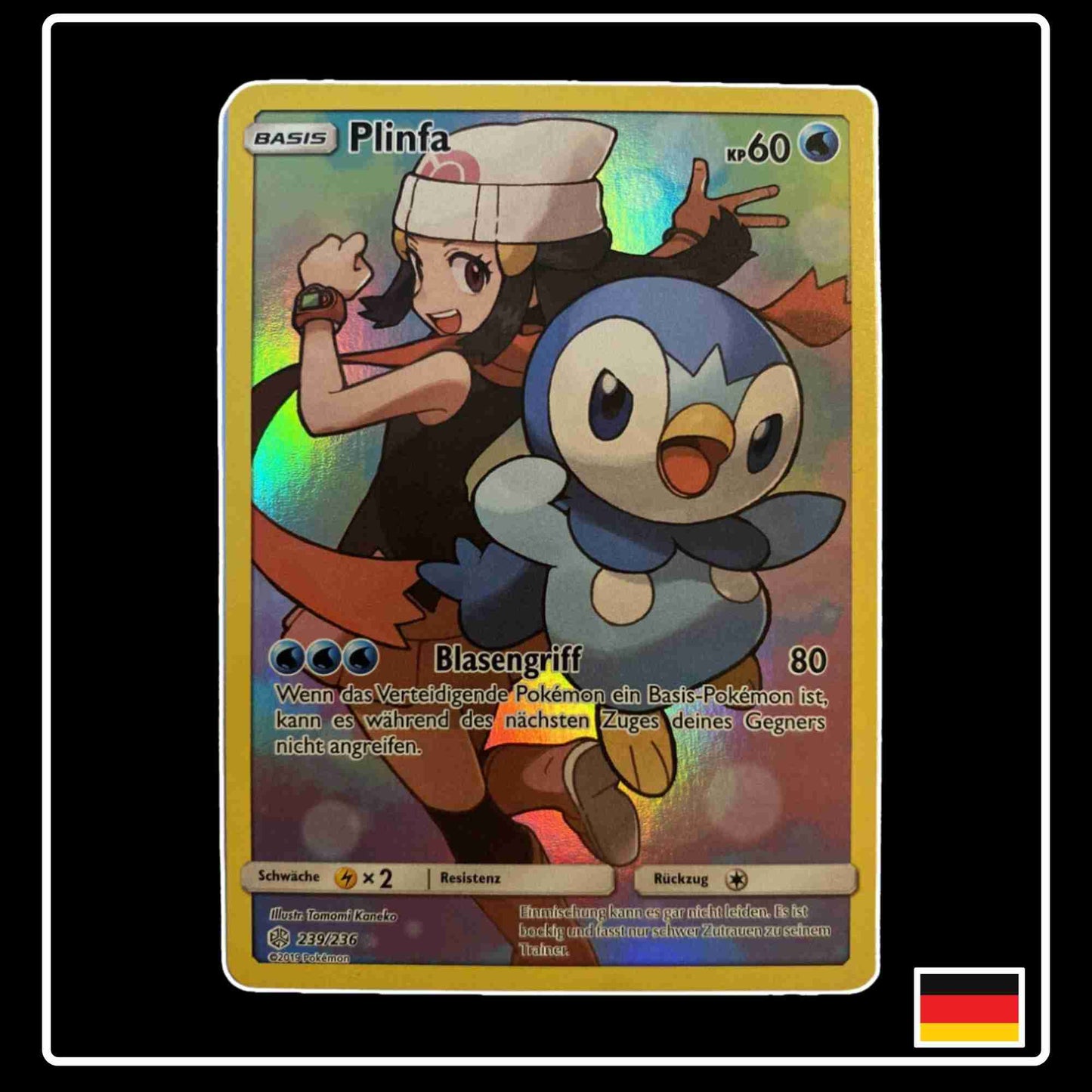 Plinfa Trainer Art Rare 239/236 aus dem Sonne & Mond Set Welten im Wandel