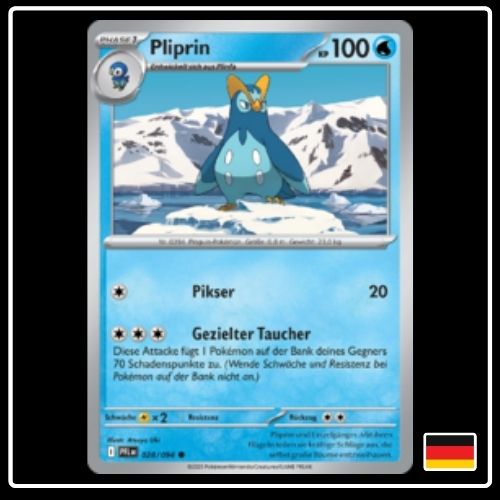 Pliprin 028/094 Pokemon Fatale Flammen