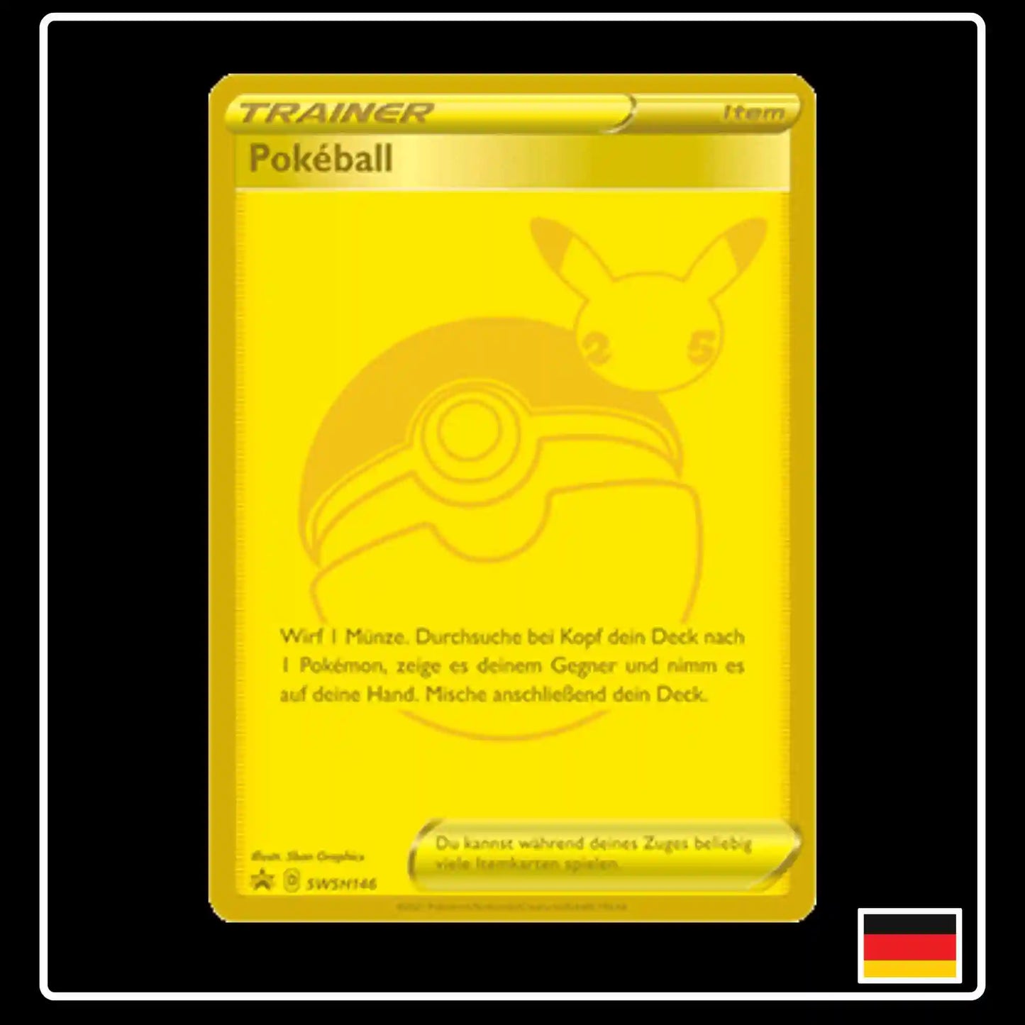 Pokeball GOLD SWSH146 Pokemon Celebrations