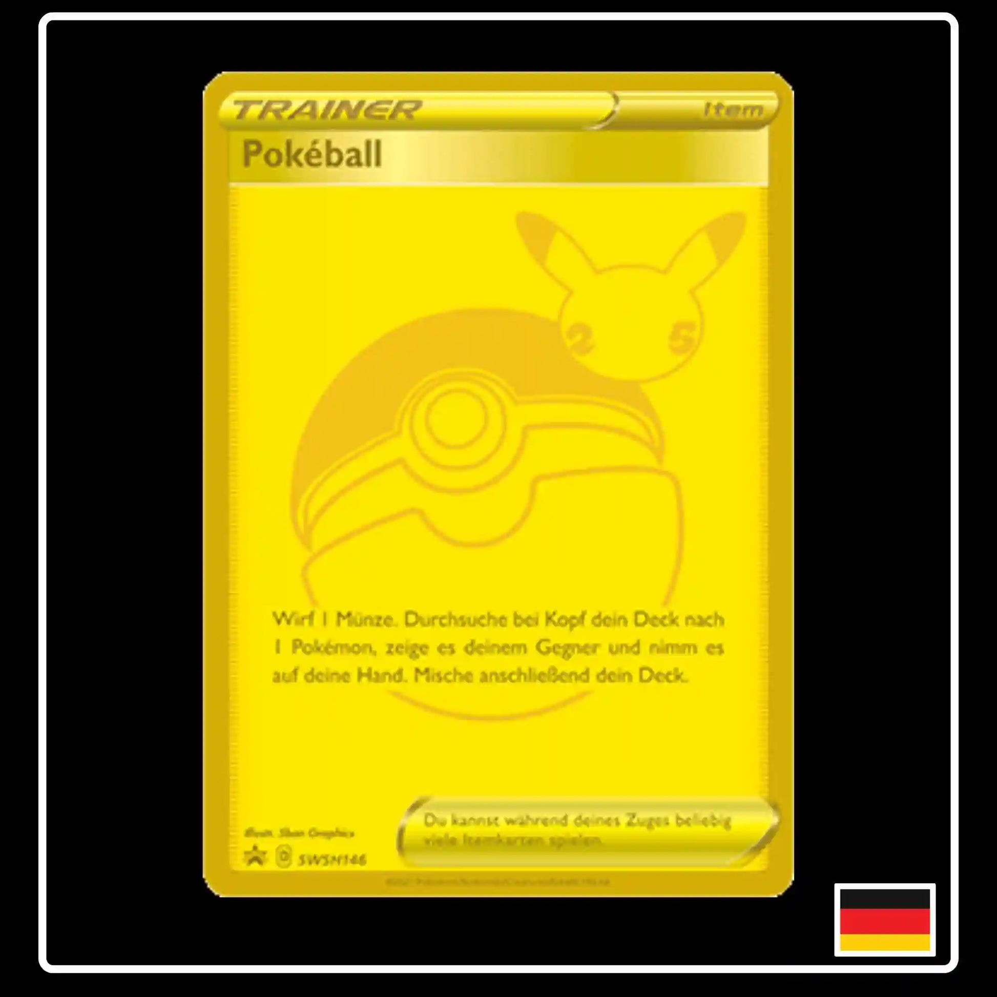 Pokeball GOLD SWSH146 Pokemon Celebrations