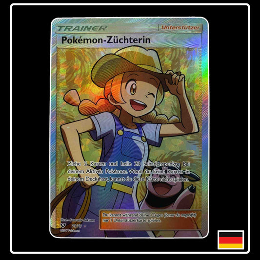 Pokémon-Züchterin Trainer Full Art 73/73 Pokemon Schimmernde Legenden
