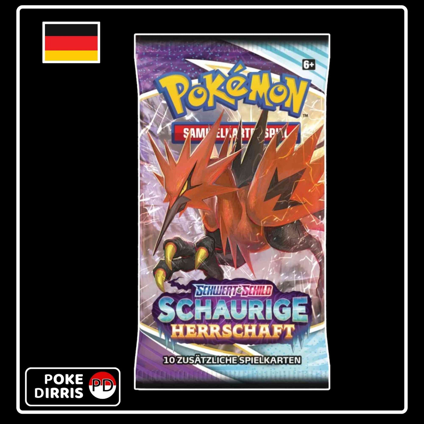 Pokemon SWSH6.0 Schaurige Herrschaft Booster Pack