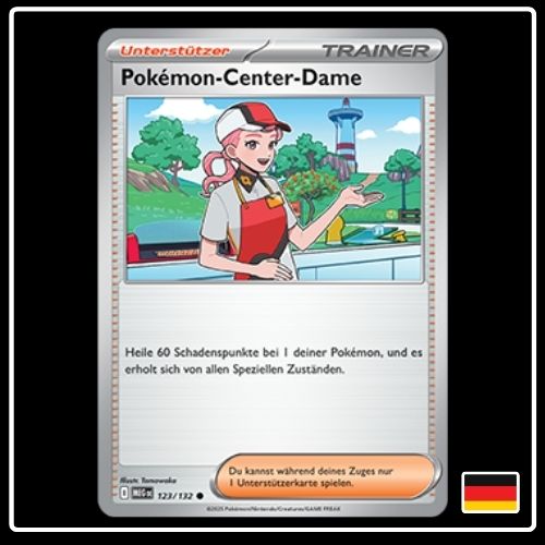 Pokémon Center Dame 123/132 Pokemon Mega Entwicklung
