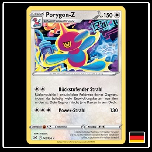 Porygon-Z 142/196 Pokemon Verlorener Ursprung