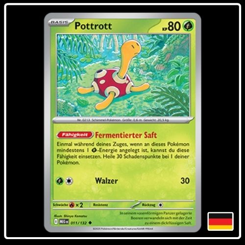 Pottrott 011/132 Pokemon Mega Entwicklung