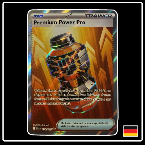 Premium Power Pro Trainer Full Art 174/132 Pokemon Mega Entwicklung