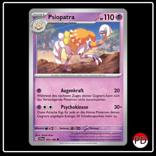 Psiopatra 103/198 Pokemon Karmesin & Purpur