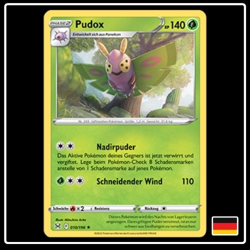 Pudox 010/196 Pokemon Verlorener Ursprung