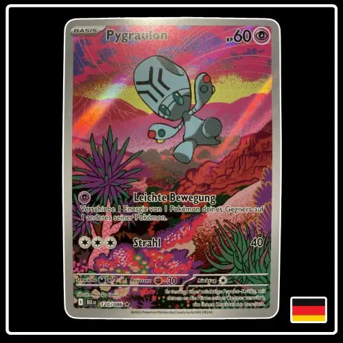 Pygraulon Illustration Rare 120/086 Pokemon Schwarze Blitze