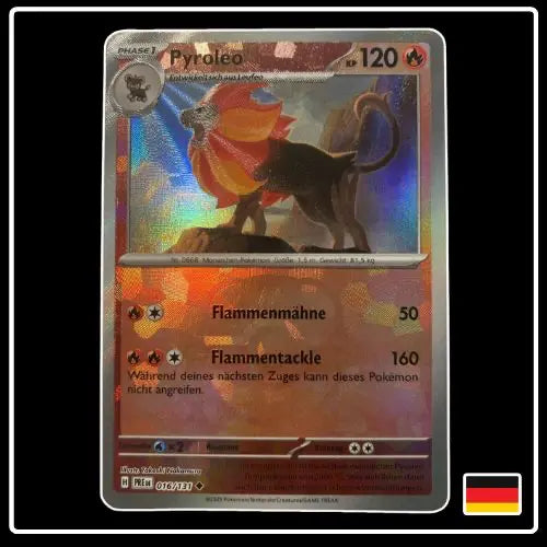 Pyroleo Meisterball 016/131 Pokemon Prismatische Entwicklungen