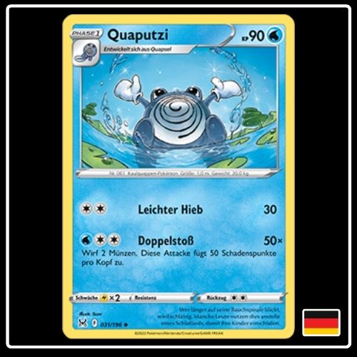 Quaputzi 031/196 Pokemon Verlorener Ursprung