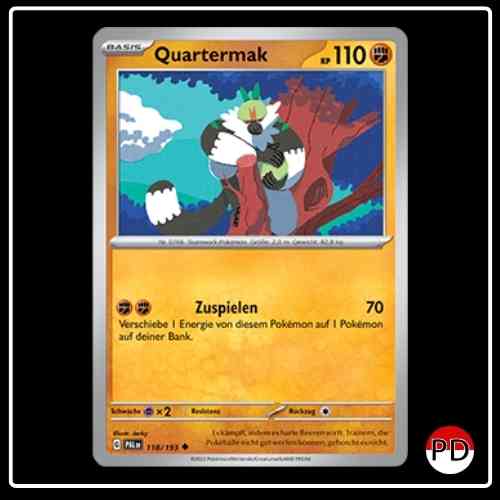 Quartermak 118/193 Pokemon KP2.0