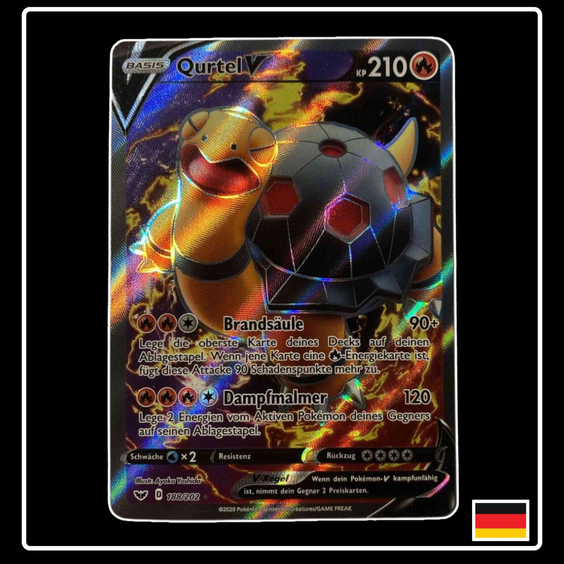 Qurtel V Full Art 188/202Schwert & Schild