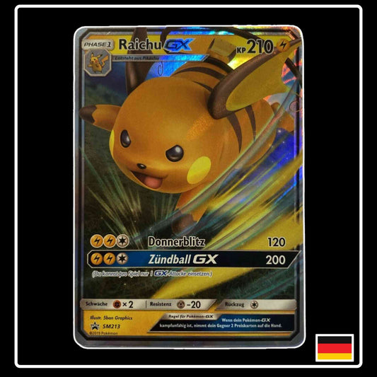 Raichu GX Pokemon SM Black Star Promo