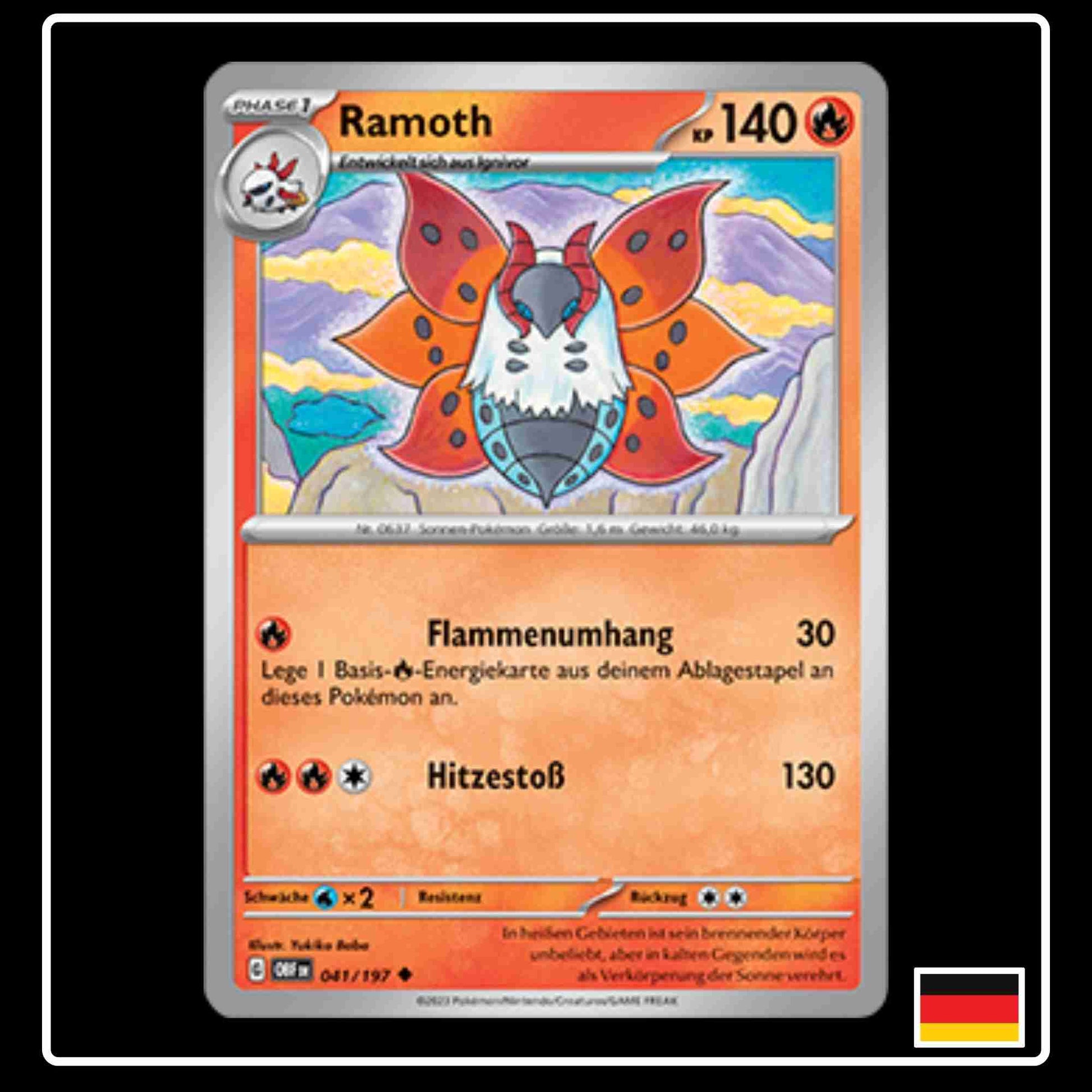 Ramoth Pokemon Karte