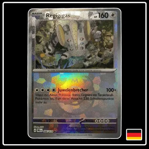 Regigigas Meisterball 086/131 Pokemon Prismatische Entwicklungen
