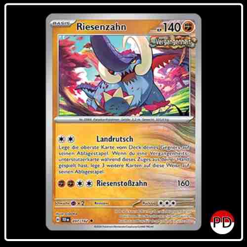 Riesenzahn 097/162 Pokemon Gewalten der Zeit